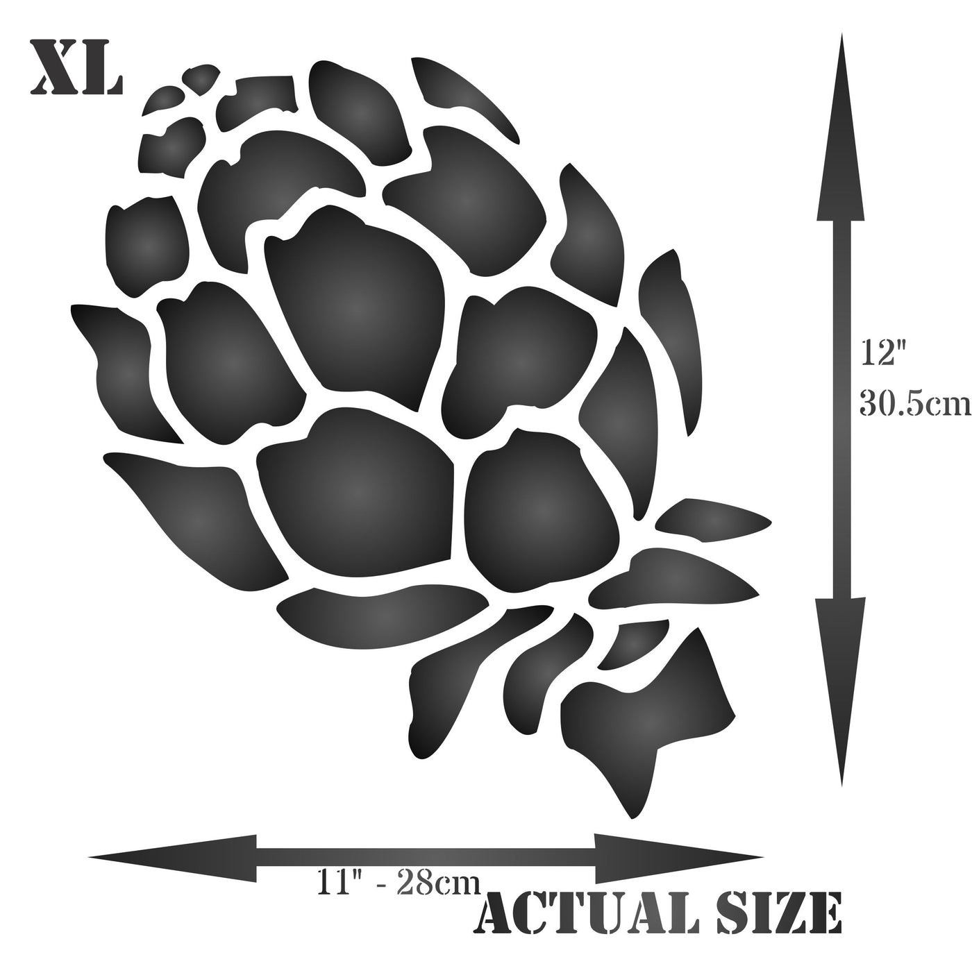 Artichoke Stencil- Classic Vegetable Artichoke