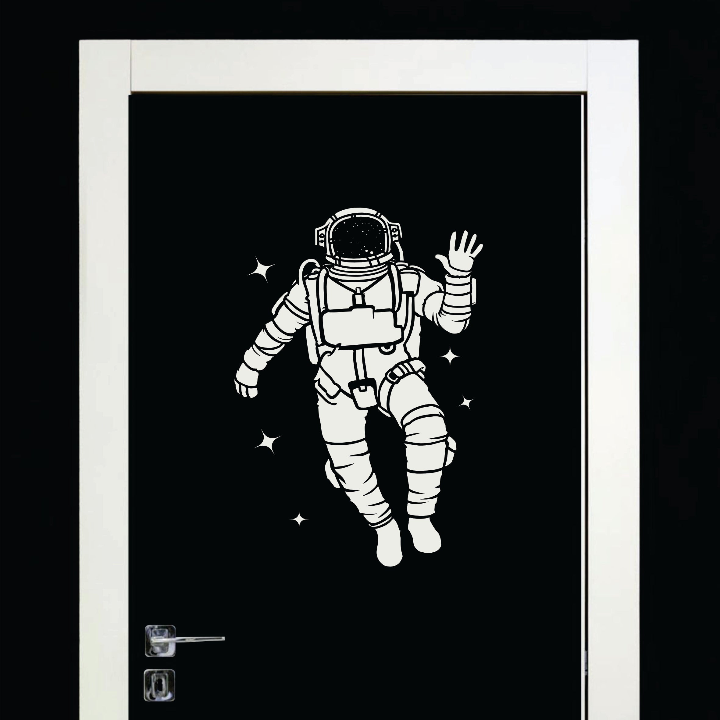 Astronaut Stencil - Spaceman Spacewoman Rocketeer