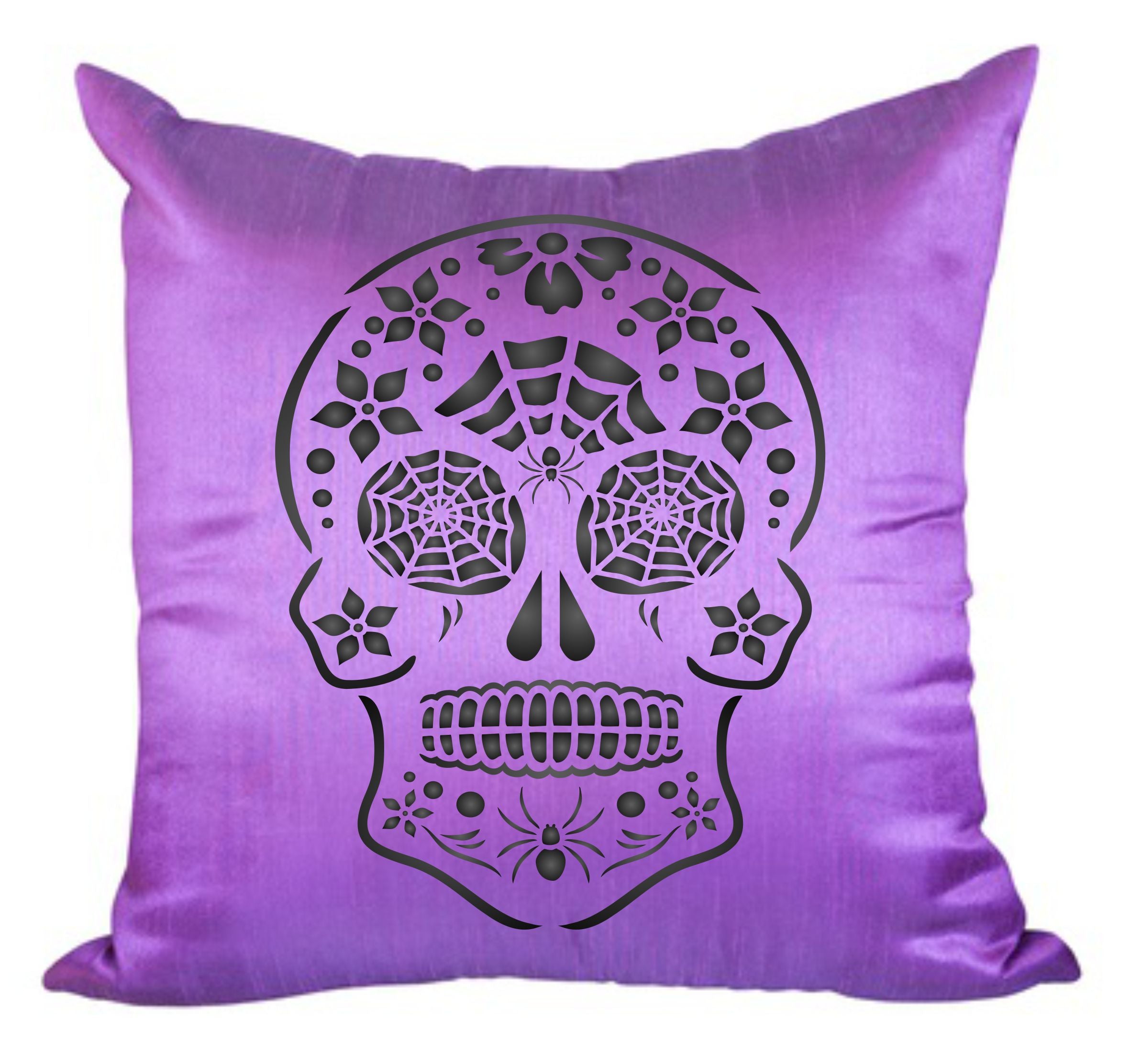 Halloween Sugar Skull Stencil - Day of The Dead Decor