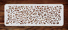 Leopard Print Stencil- Animal Skin Pattern Border