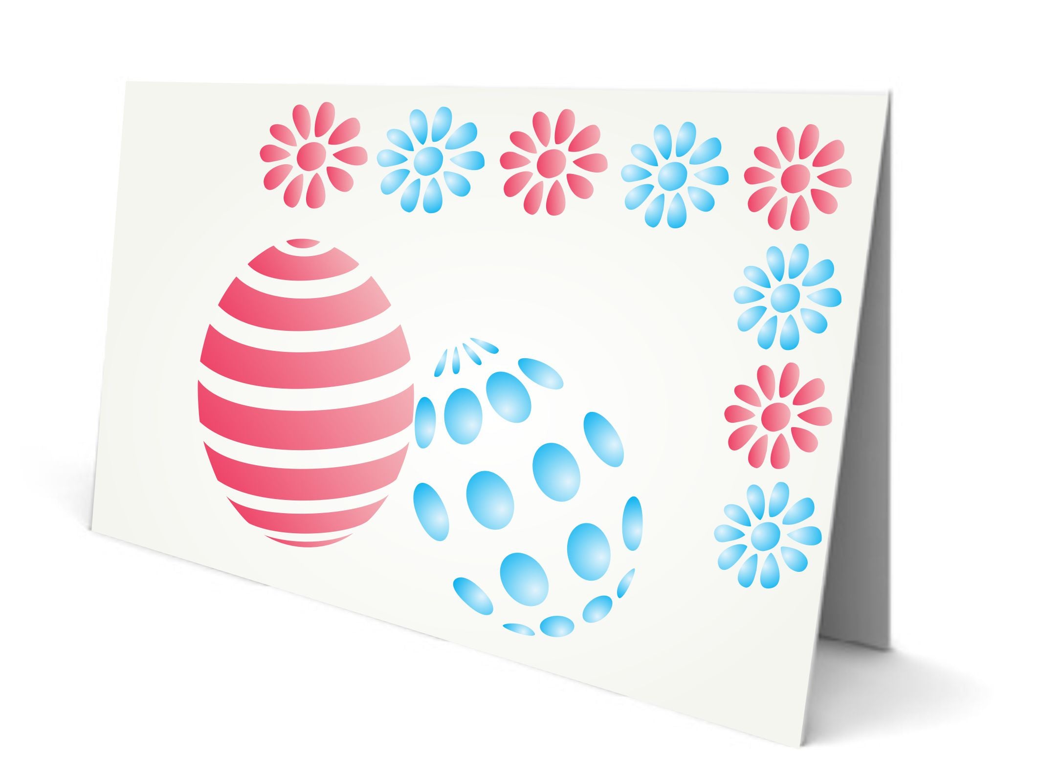 Easter Eggs Stencil- Classic Easter Egg Design
