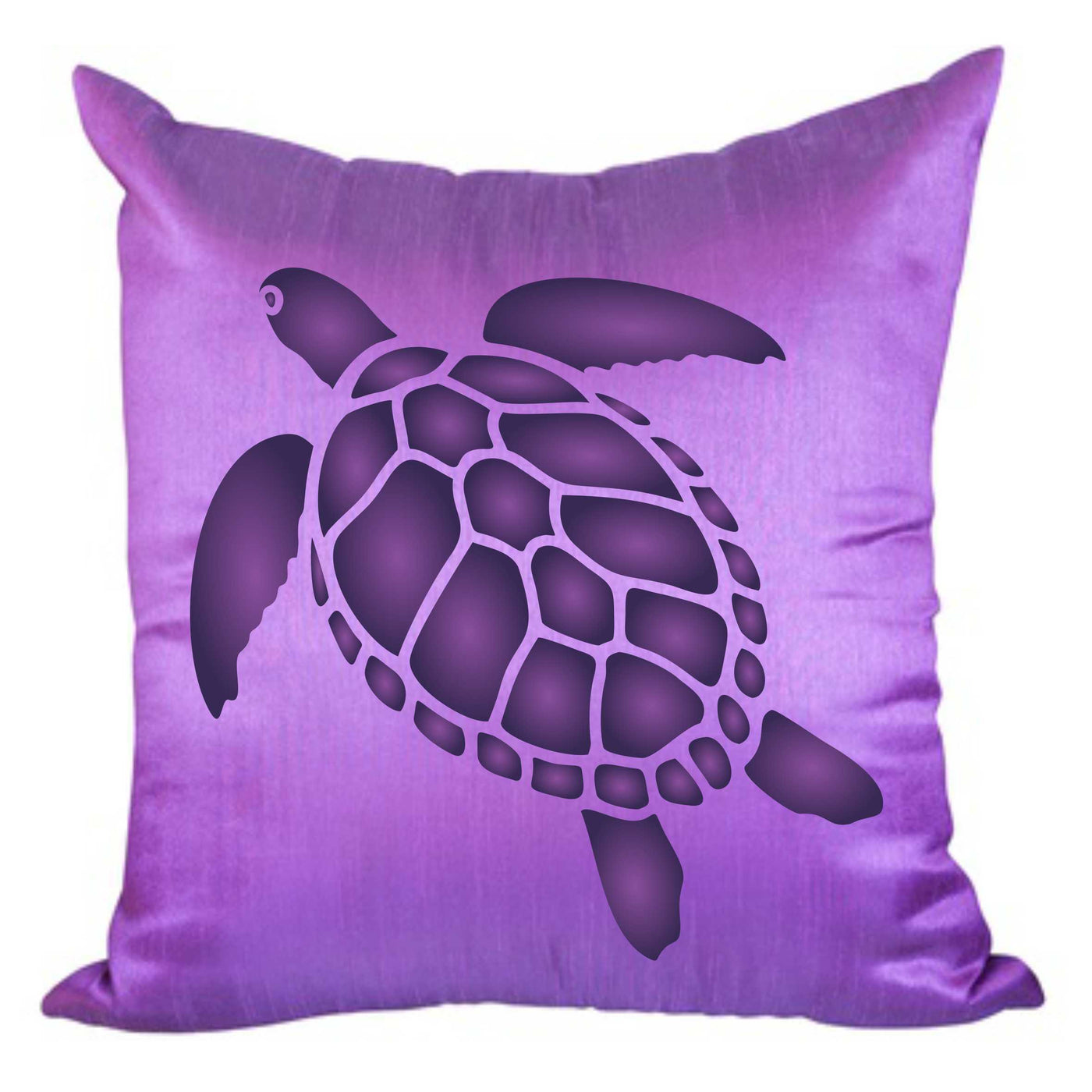 Turtle Stencil - Sea Ocean Nautical Seashore Reef Endangered