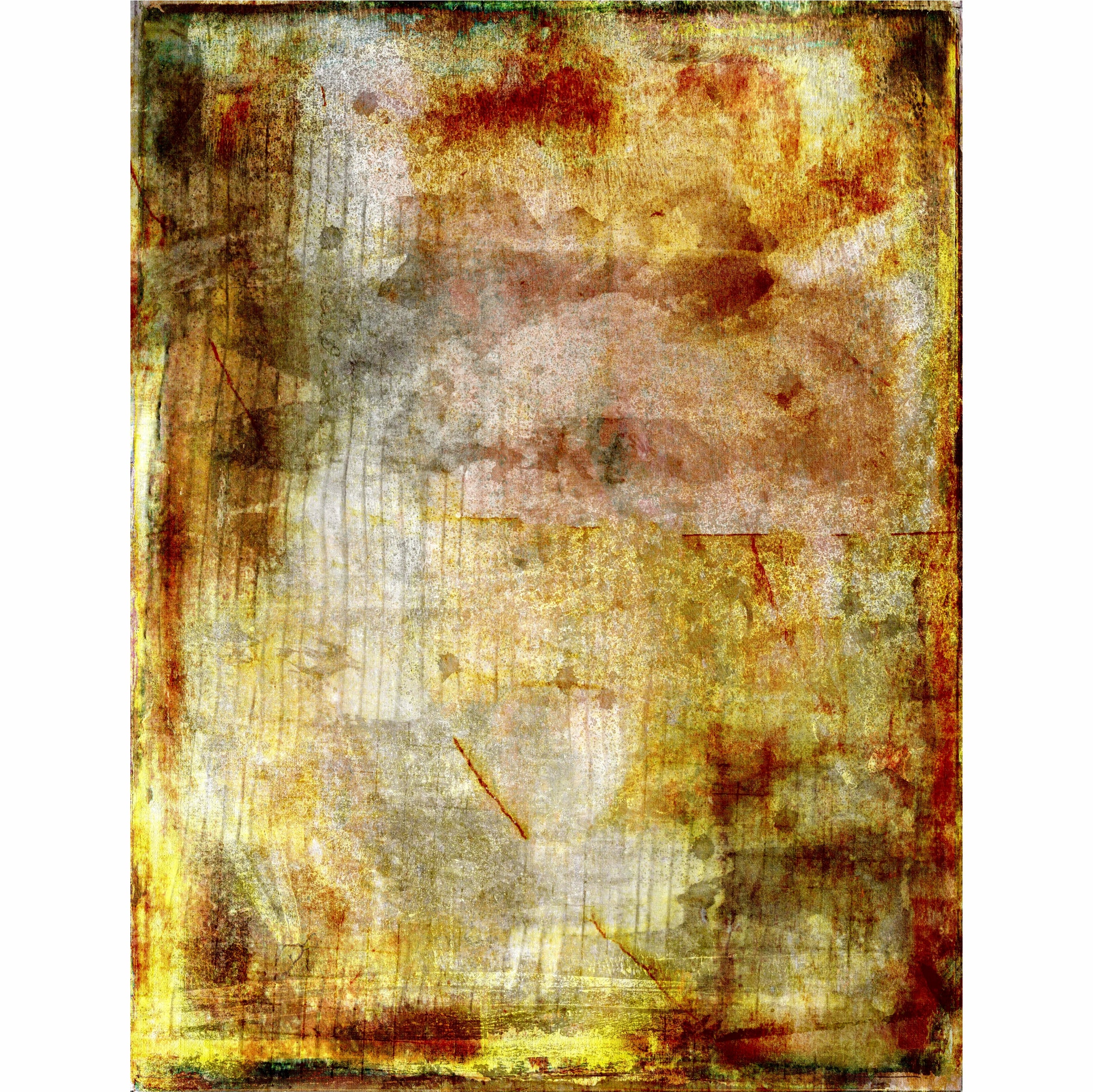 Distressed Background Rice Paper- 6 x Printed Mulberry Paper Images 30gsm