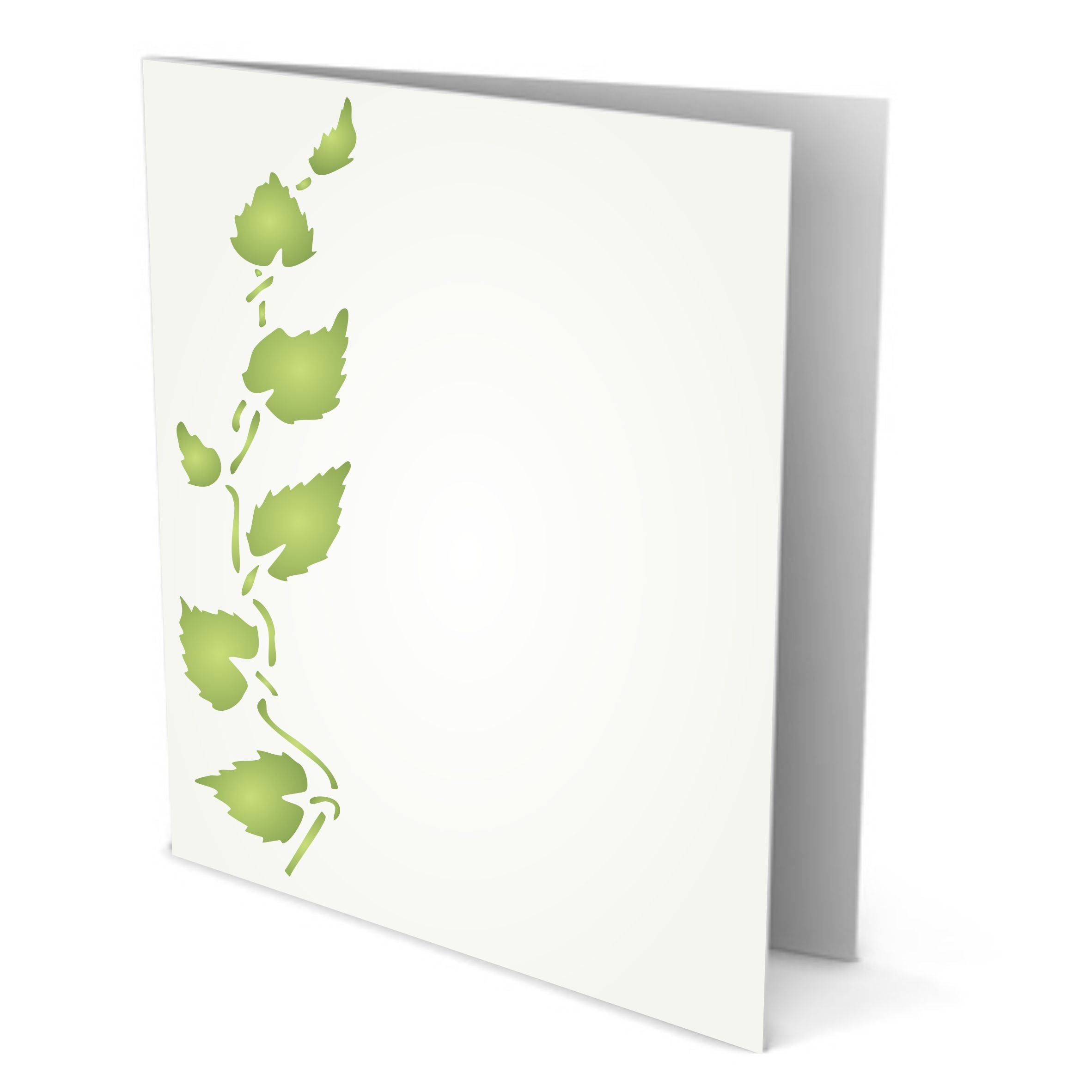 Leaves Stencil- Leaf Border Art Decor